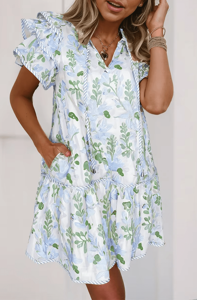 Aura | Blush Mini Dress