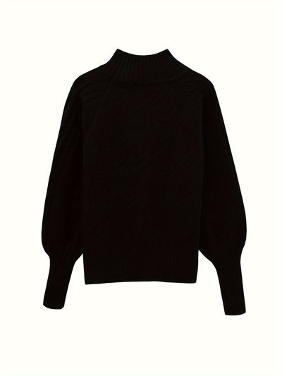 Tinsley - Casual Long Sleeve Knitted Sweater