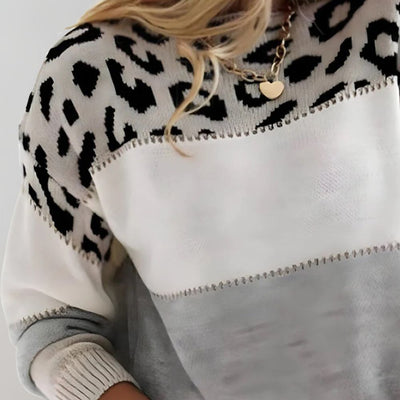 Charlene | Leopard Print Casual Sweater