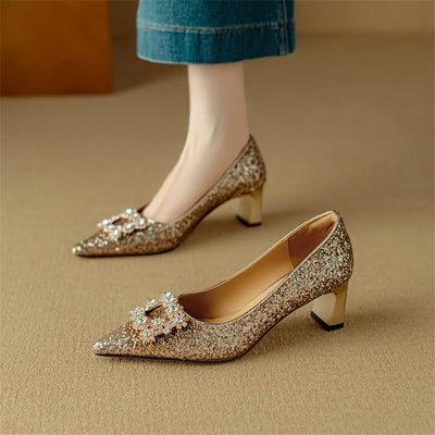 Gloria Glitter Pumps