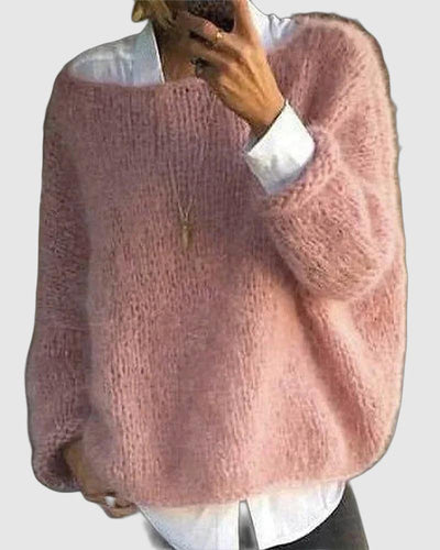 Kerry | Fluffy Knit Sweater