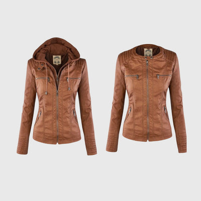 KAROLINE | The Stylish and Unique Leather Jacket