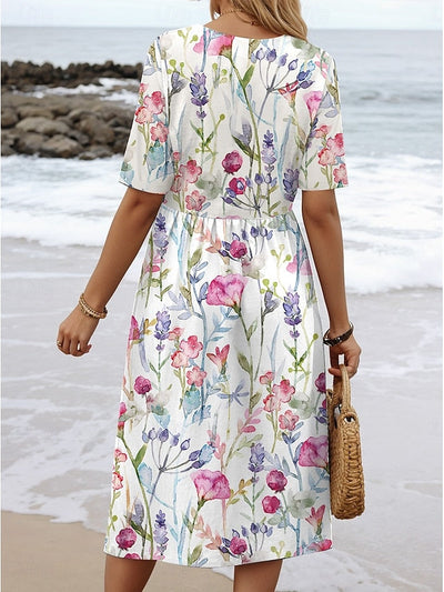 Carlyn | Floral Breezy Midi
