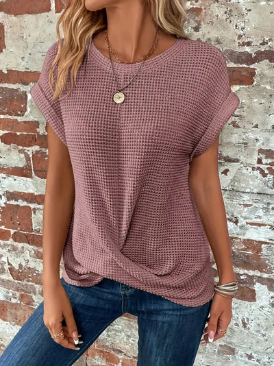 Sophie -  The Sweetheart Round Neck T-Shirt